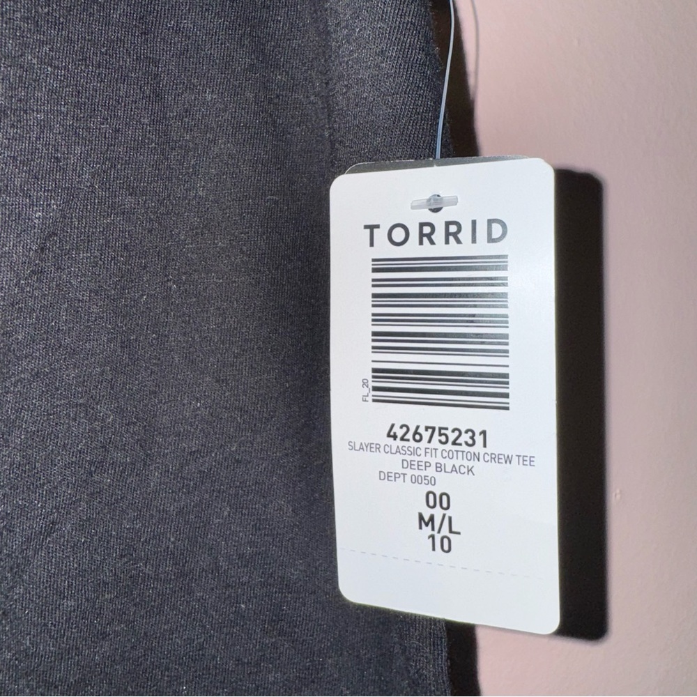 Torrid Slayer Graphic Black T Shirt Tee Size 00 (10) NWT! - Picture 5 of 6
